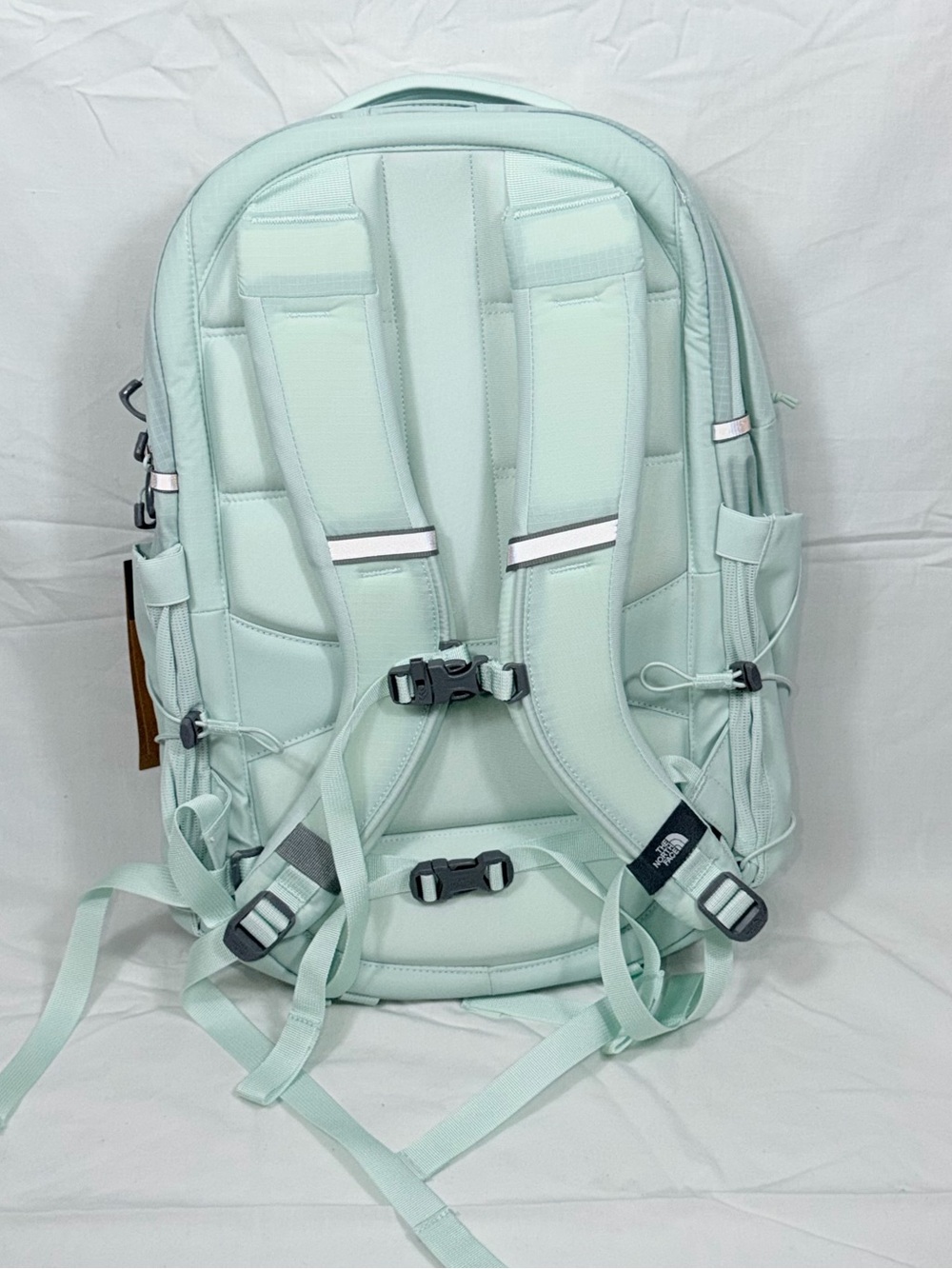 The North Face Womens Borealis Backpack Pastel Sage Green Mint Commuter Laptop - Picture 3 of 11